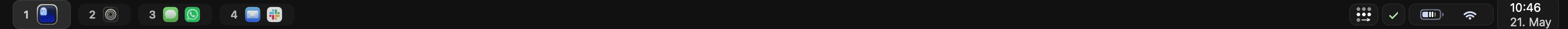 EasyBar screenshot